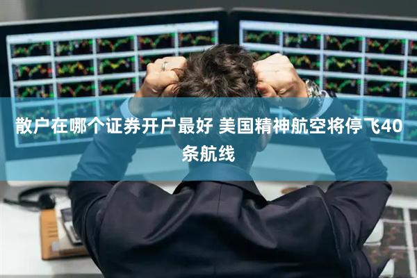 散户在哪个证券开户最好 美国精神航空将停飞40条航线